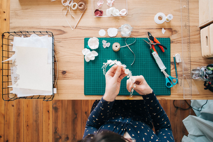 Dans l'atelier