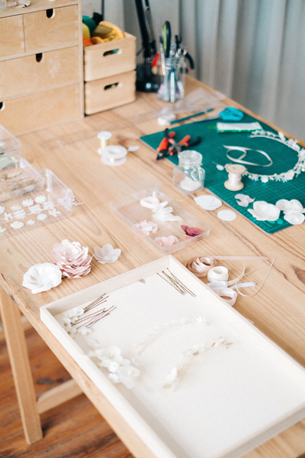 Dans l'atelier
